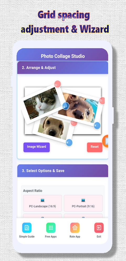 Simple Collage Layout screenshot 4