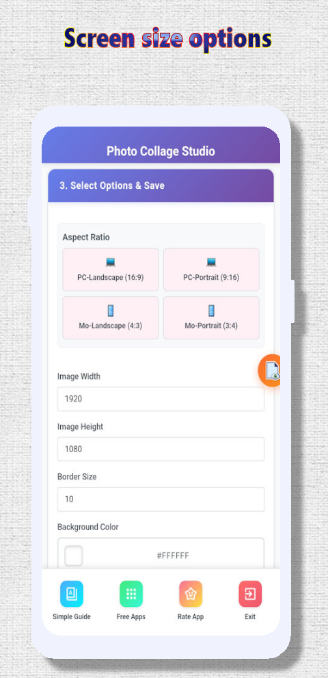 Simple Collage Layout screenshot 5
