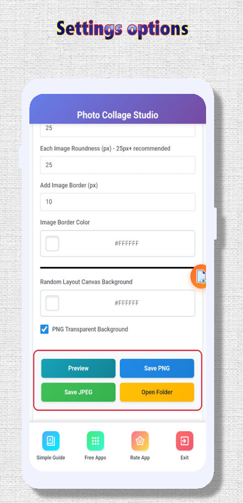 Simple Collage Layout screenshot 6