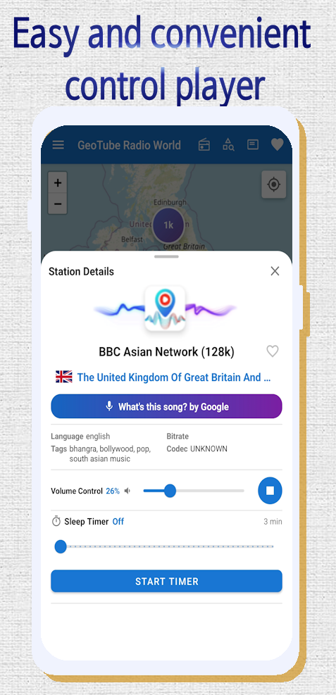 GeoTube Radio World screenshot 1