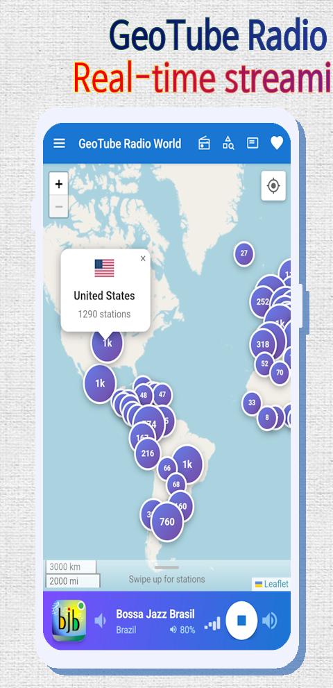 GeoTube Radio World screenshot 2