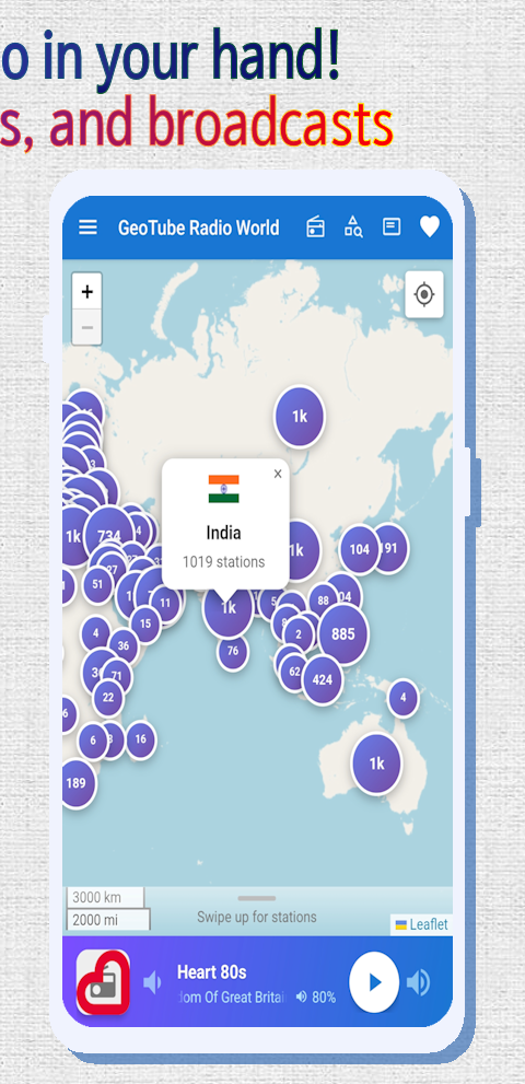 GeoTube Radio World screenshot 4